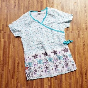 Sold--- small DICKIES Scrub Top